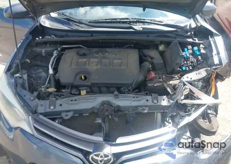 2016 Toyota Corolla Le Premium из США, поврежденный, VIN 2T1BURHE8GC637266